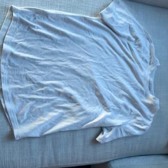 Kit and Ace White Short Sleeve Tee Soft Knit - Picture 3 of 3